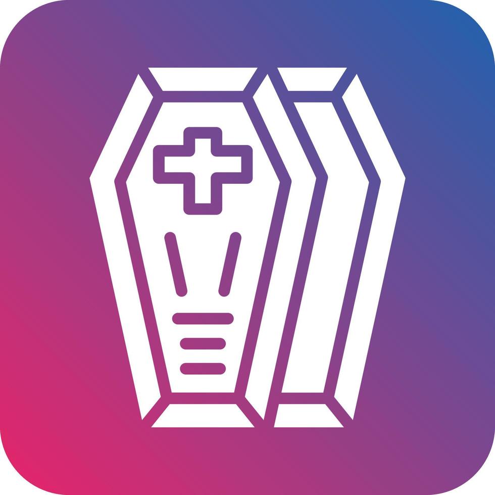 Coffin Icon Vector Design