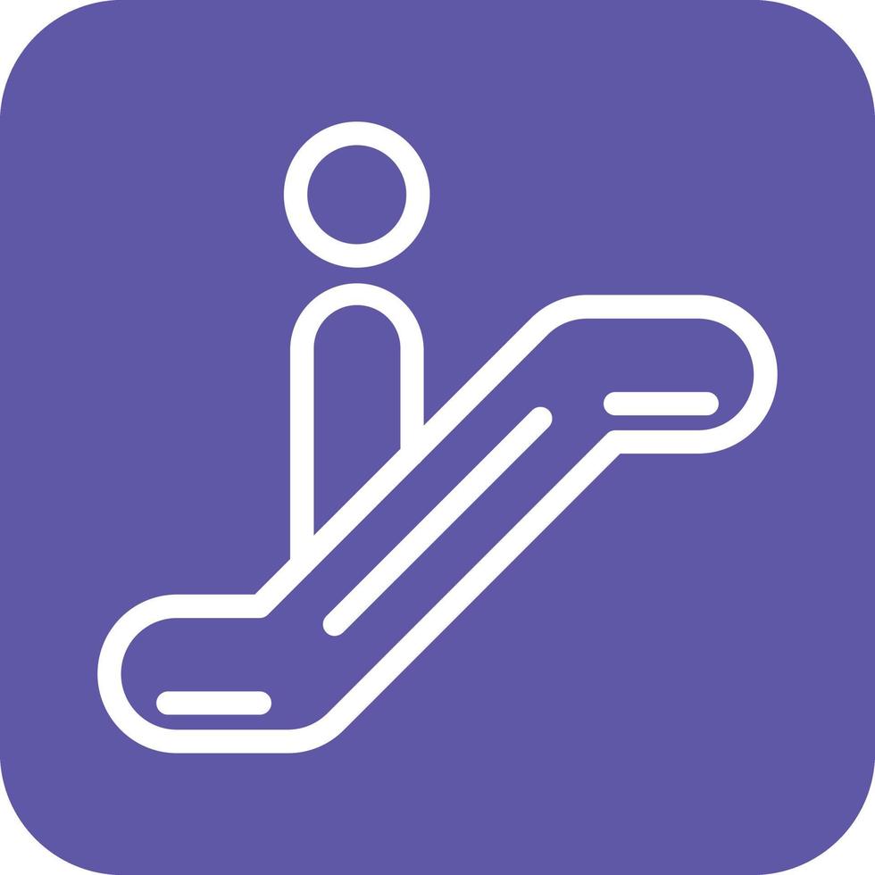 Escalator Icon Vector Design