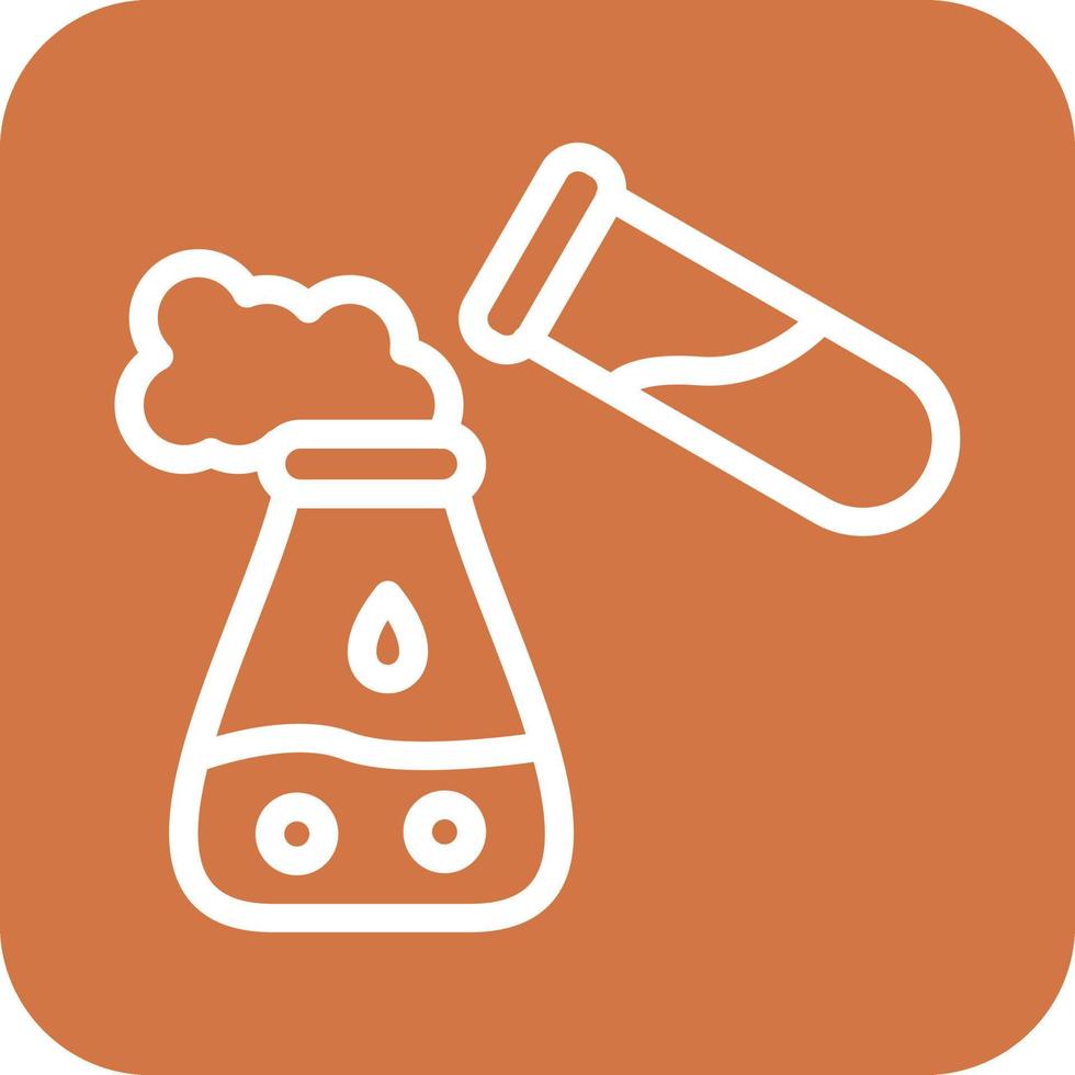 Chemical Reaction Icon Vector Design