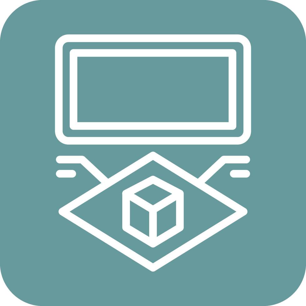 Augmented Reality Icon Vector Design