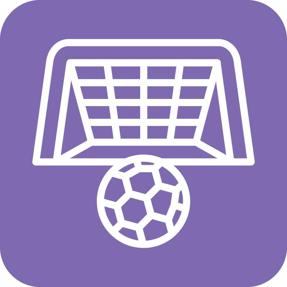 fútbol americano objetivo icono vector diseño