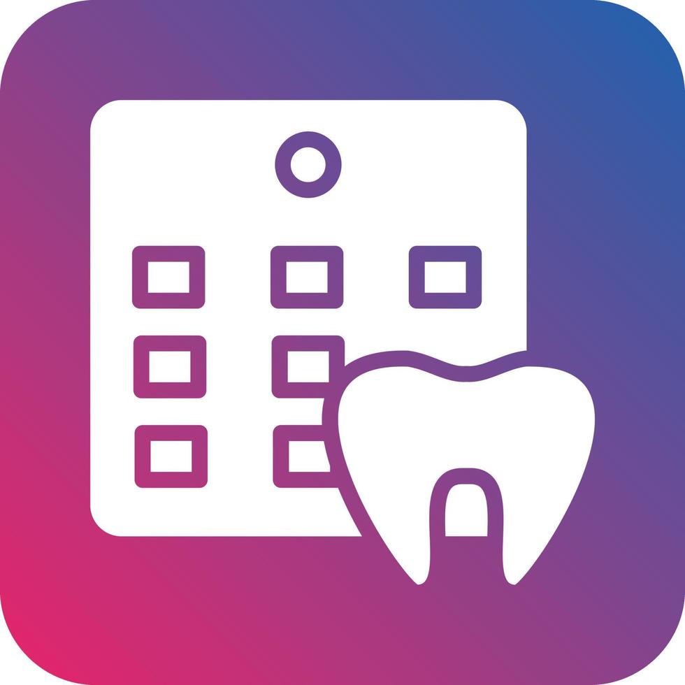Dentist Appointment Icon Vector Design
