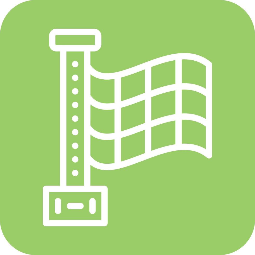 Finish Flag Icon Vector Design
