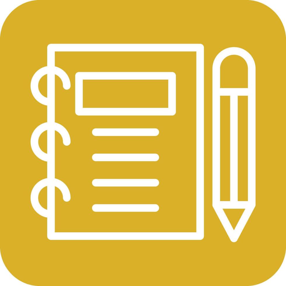 Notebook Icon Vector Design