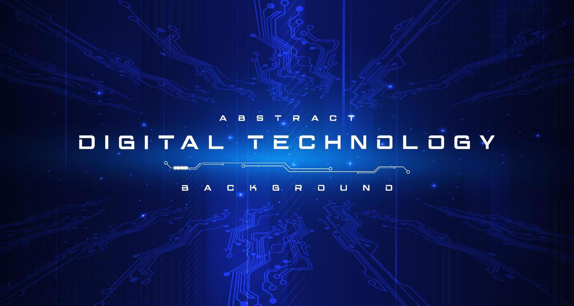 Digital technology banner blue green background concept, cyber technology light effect, abstract tech, innovation future data, internet network, Ai big data, lines dots connection, illustration vector