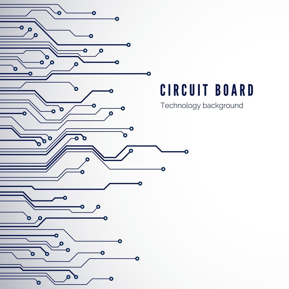 Circuit board. Motherboard connection. Science and technology design. Vector illustration