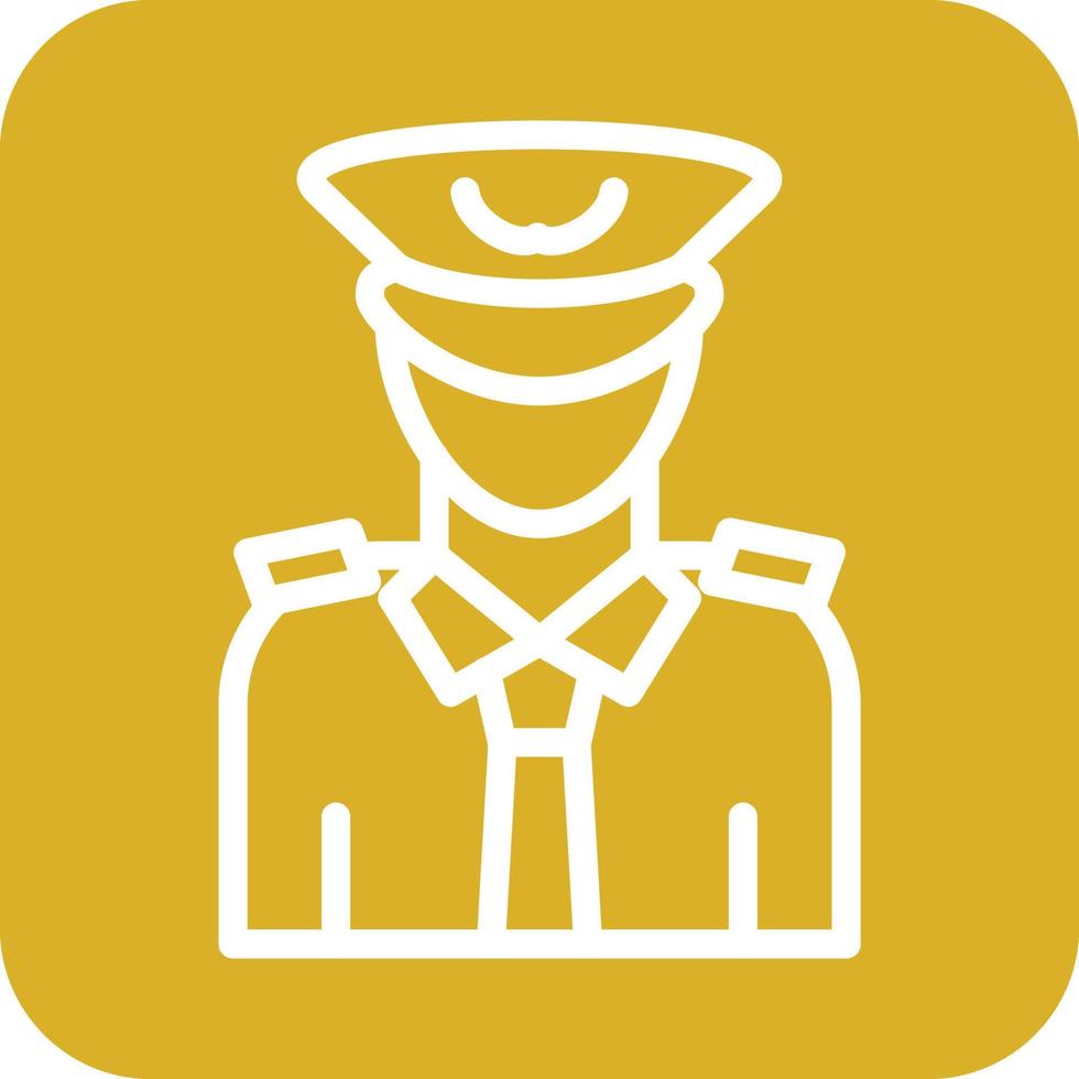Captain Icon Vector Design