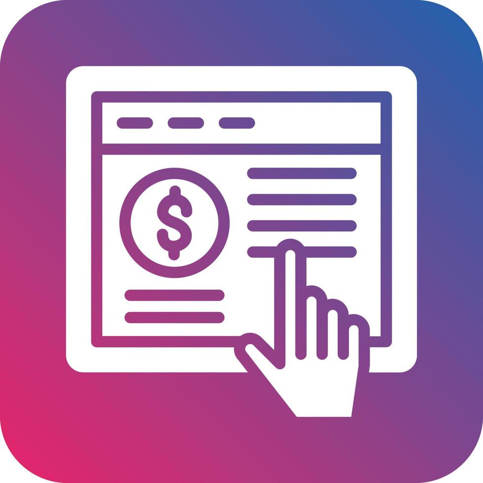 Pay Per Click Icon Vector Design