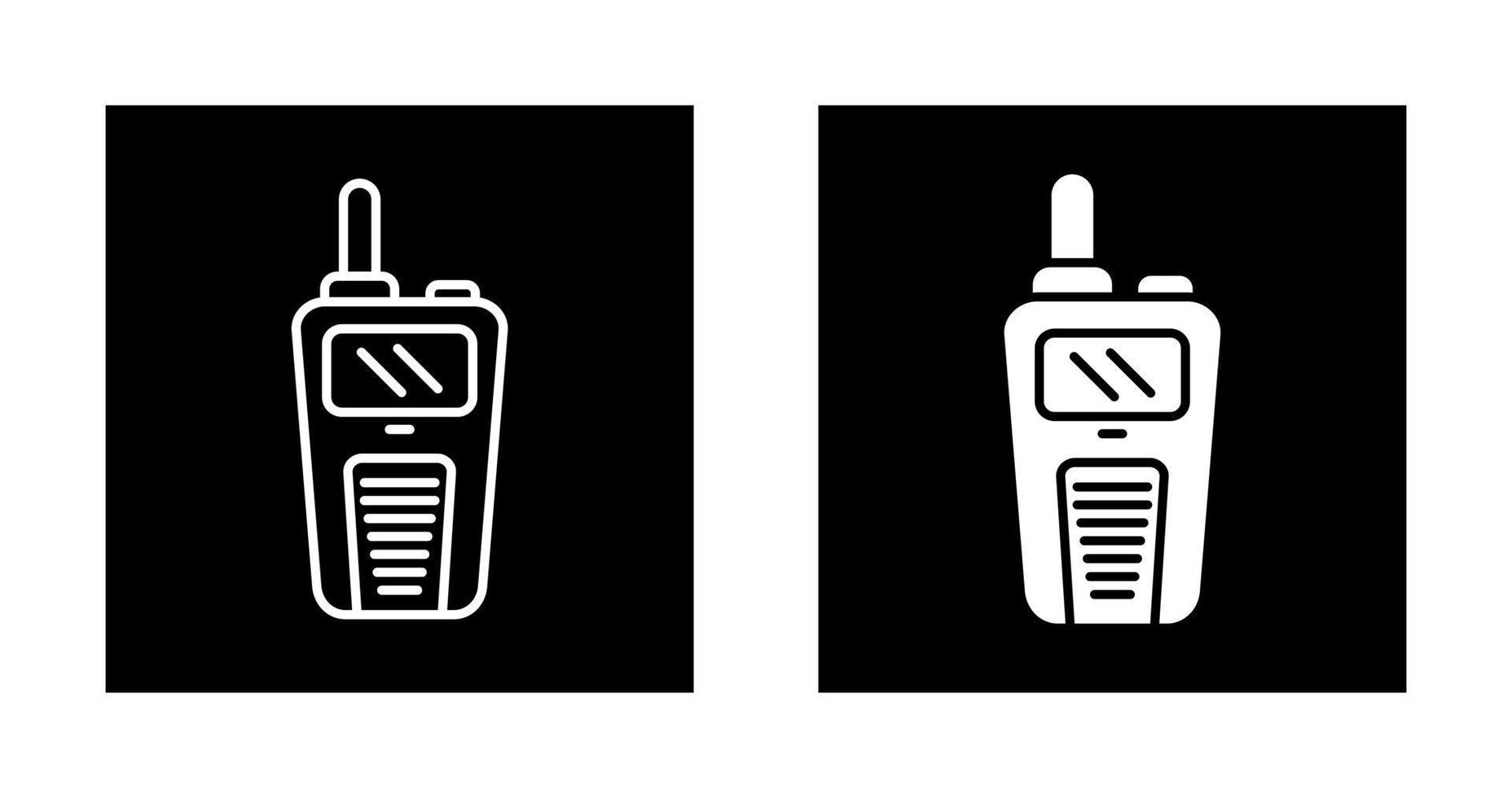 Walkie Talkie Vector Icon
