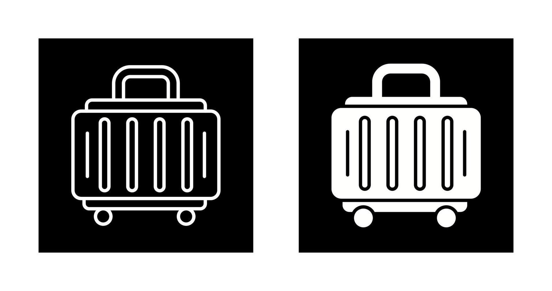 Baggage Vector Icon