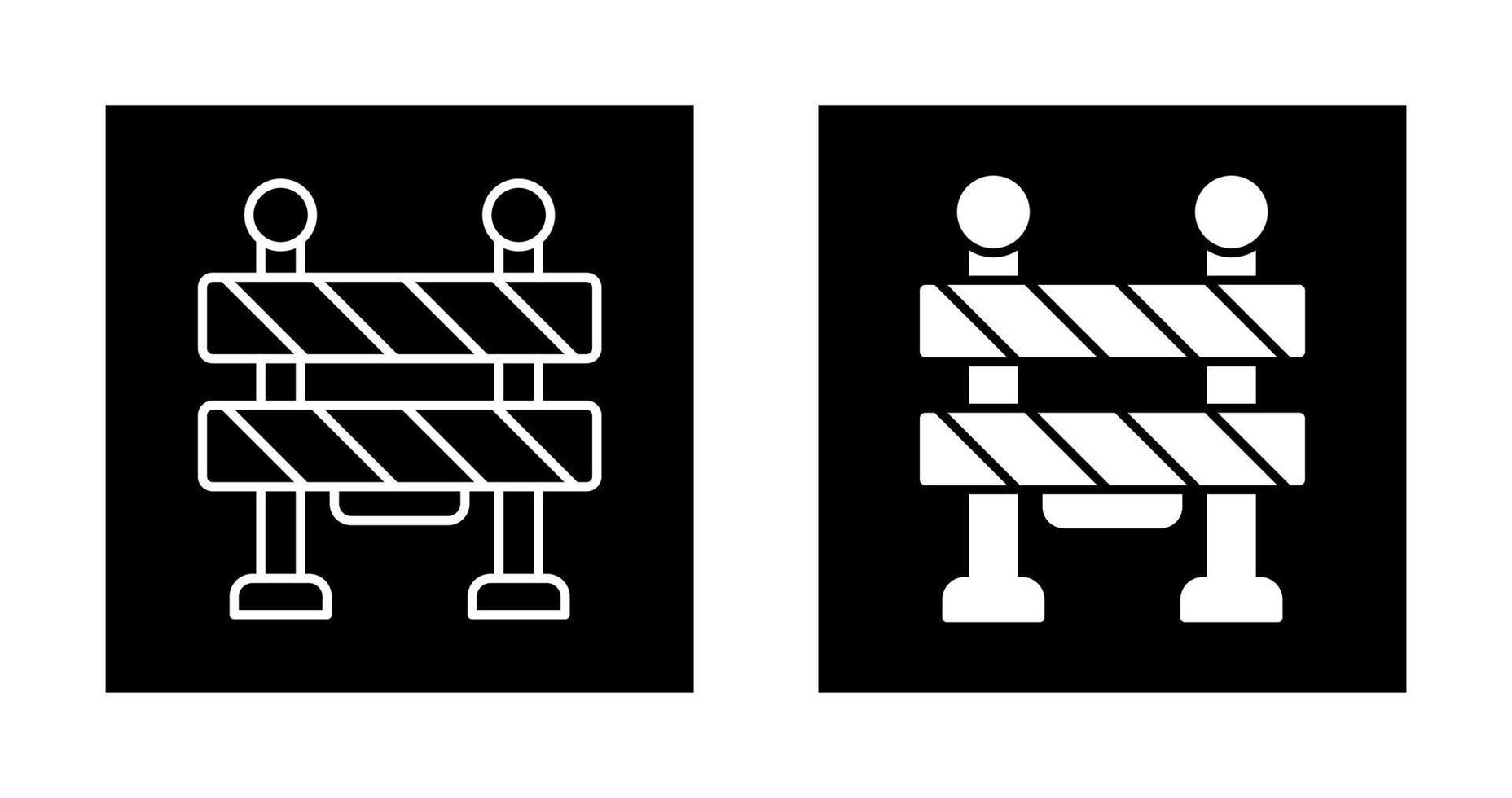 Barrier Vector Icon