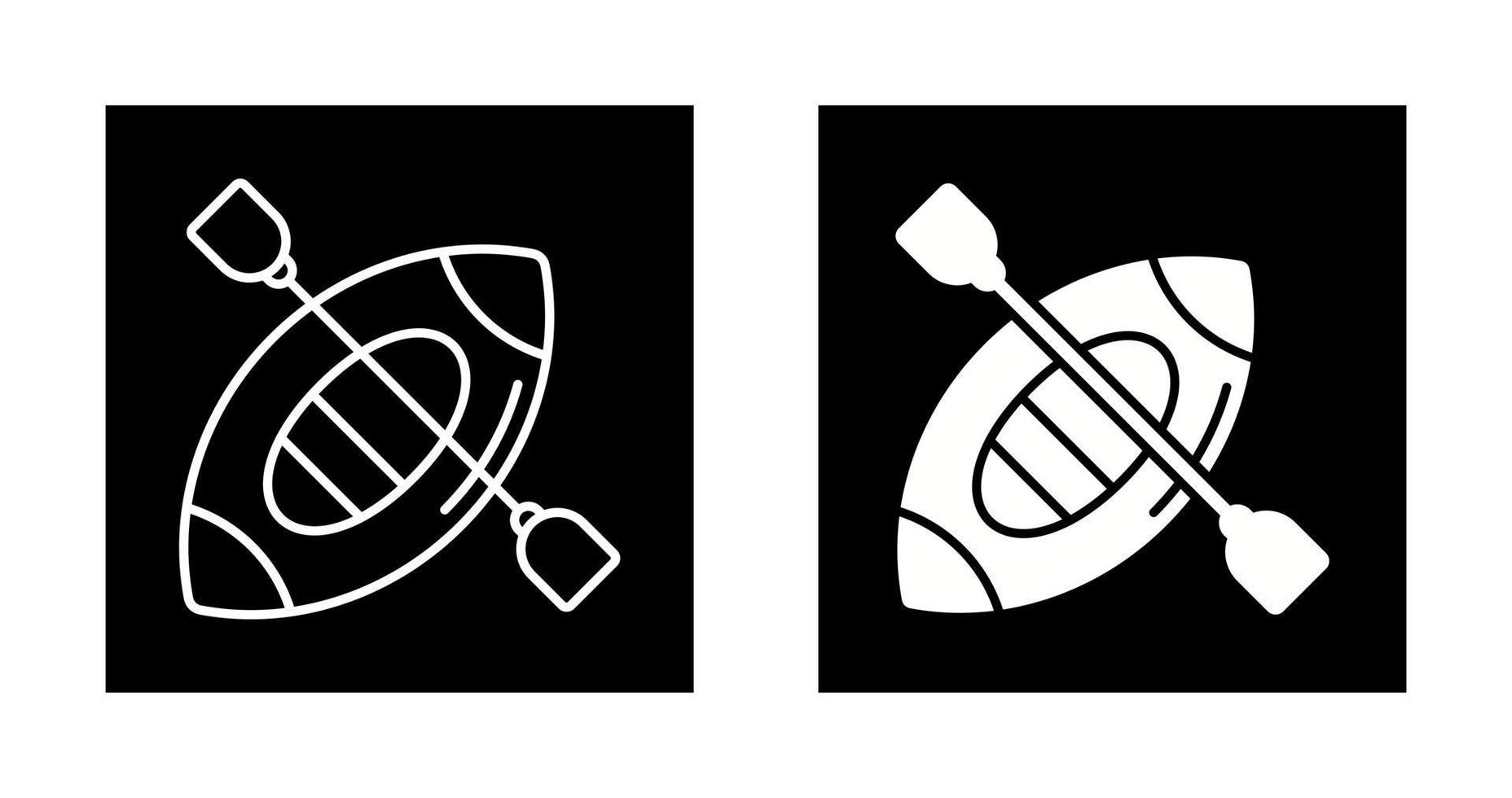 Kayak Vector Icon