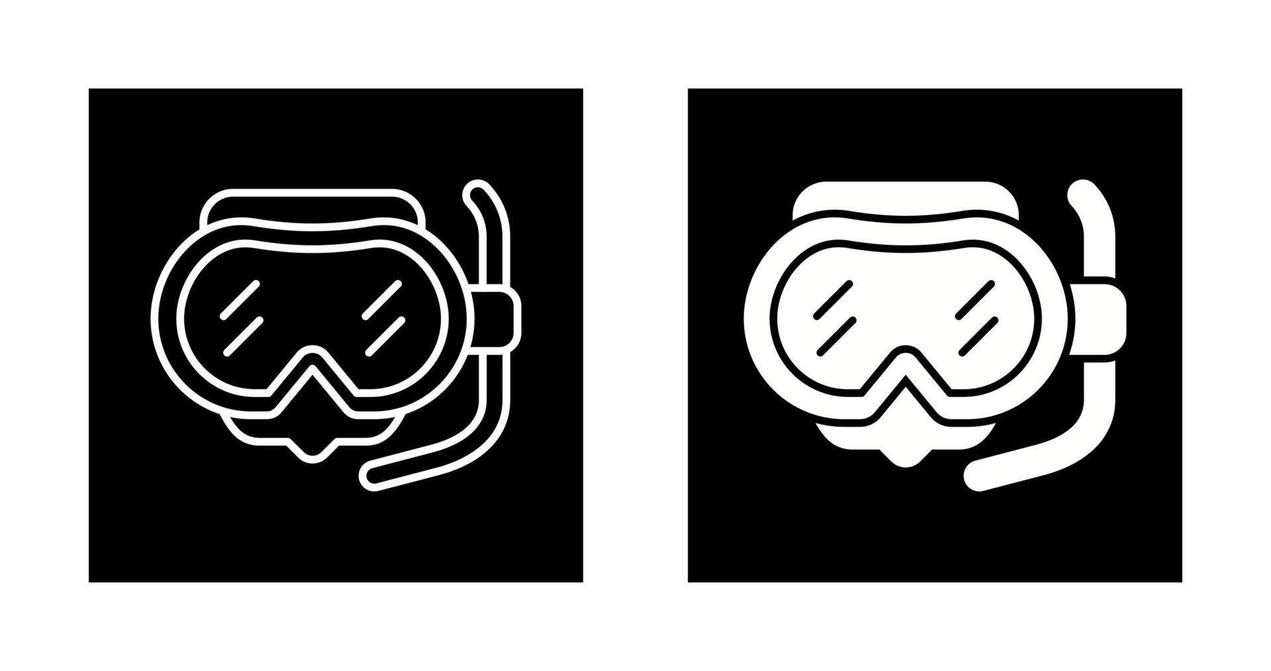 Diving Mask Vector Icon