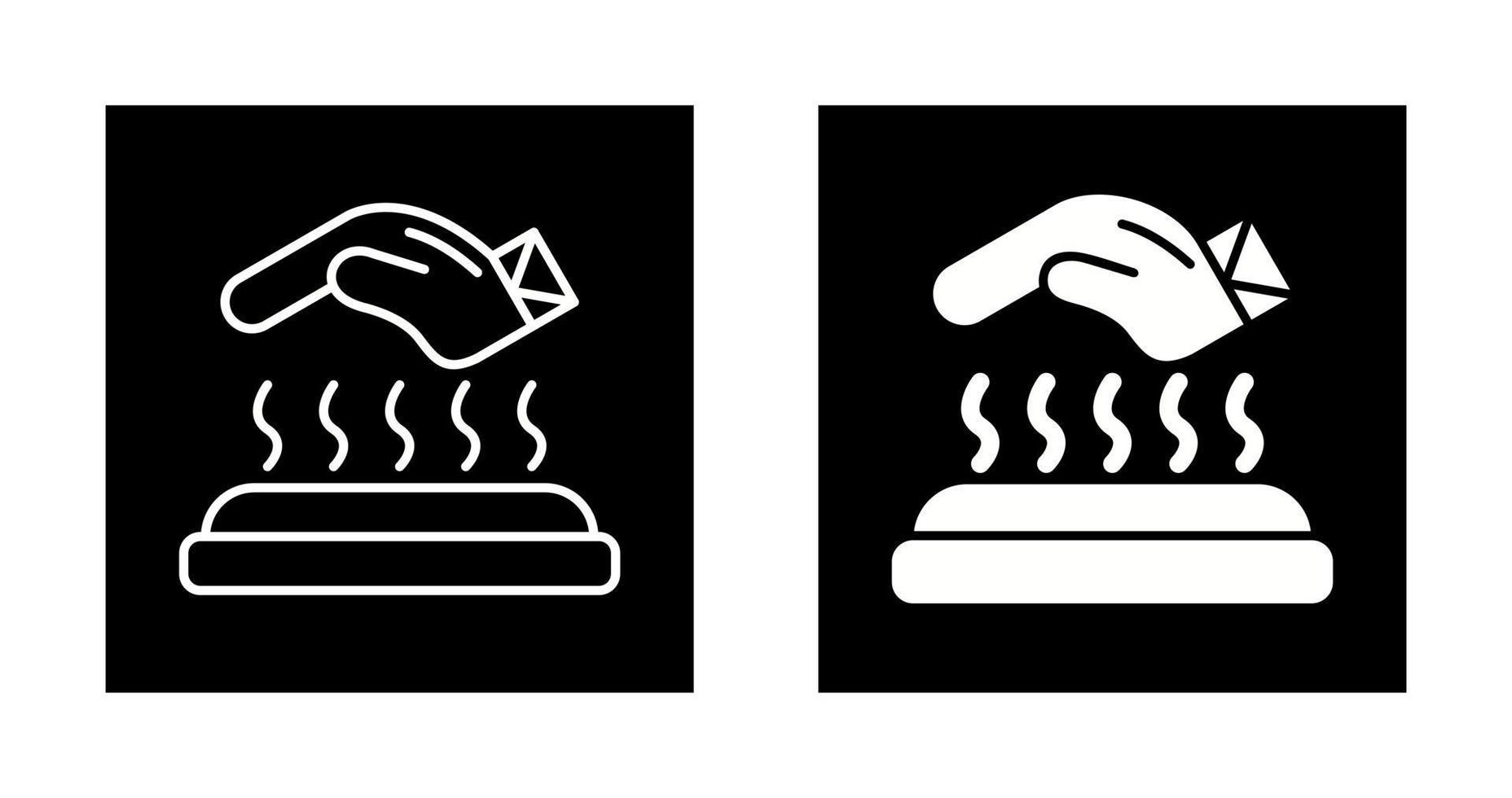 Hot Surface Vector Icon