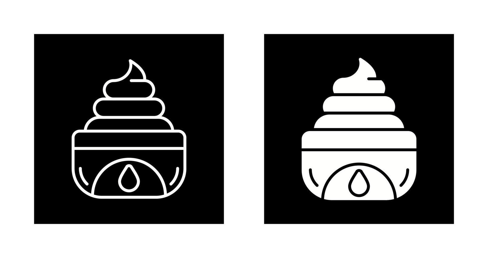 Cream Vector Icon