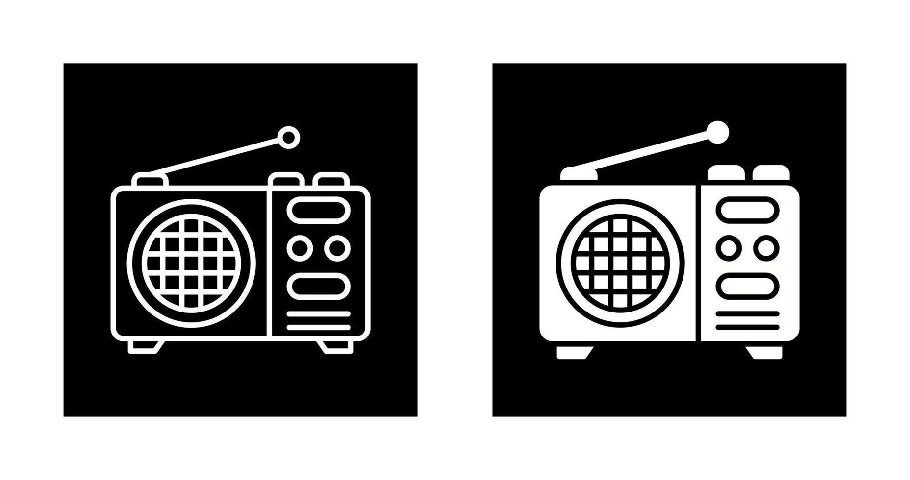 Radio Vector Icon