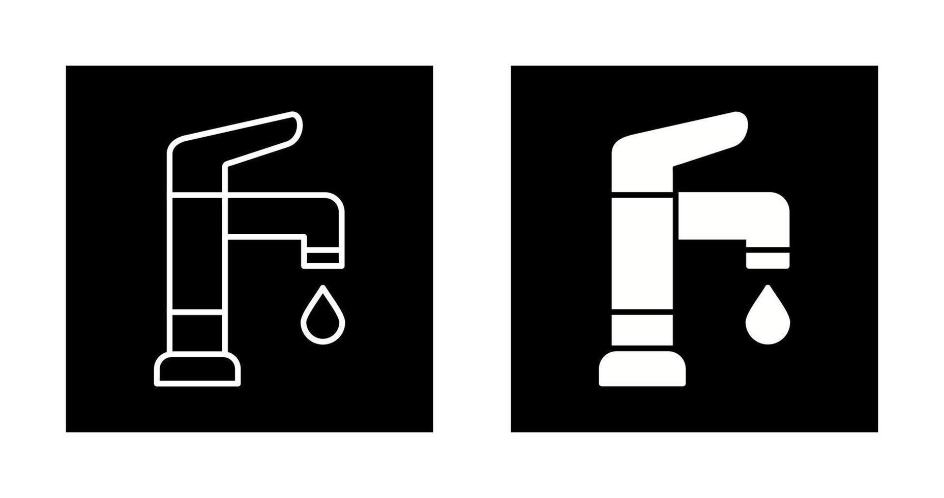 Water Tap Vector Icon