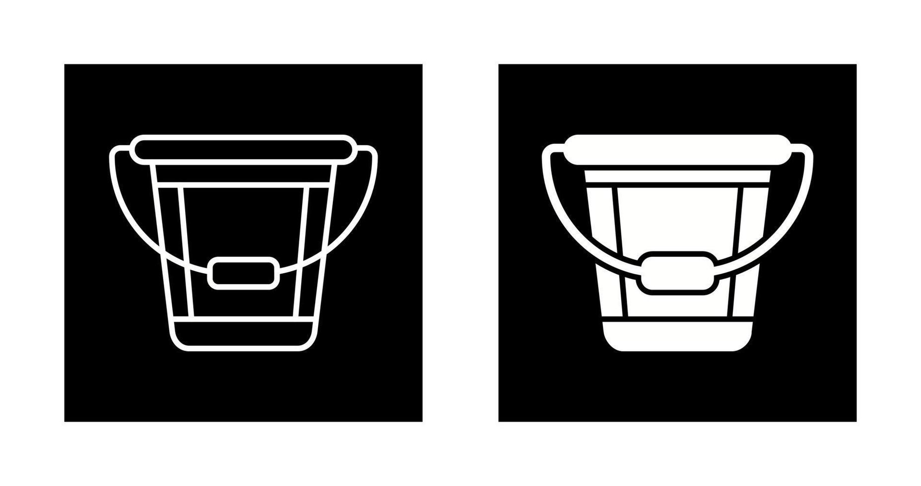 Bucket Vector Icon