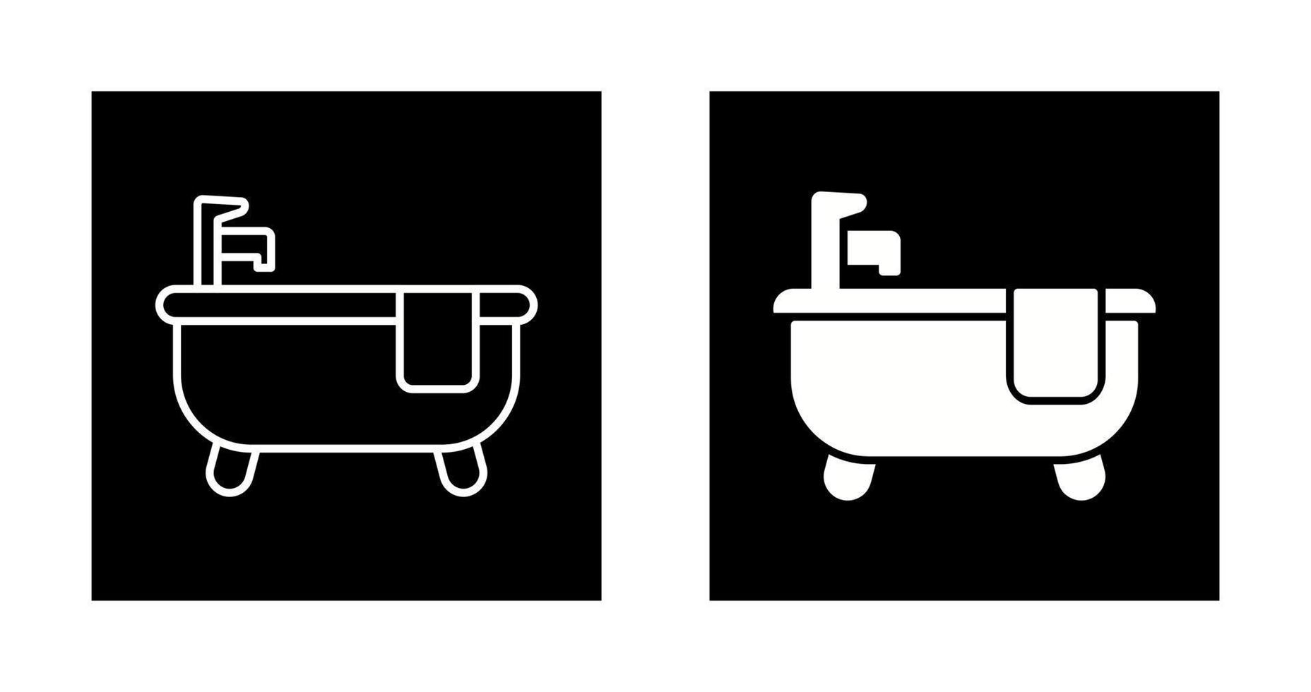 Bathtub Vector Icon