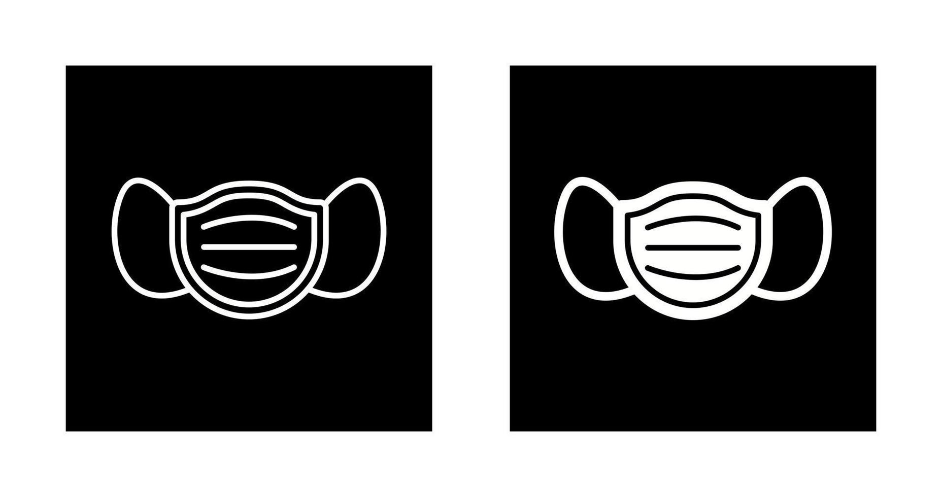 Face Mask Vector Icon