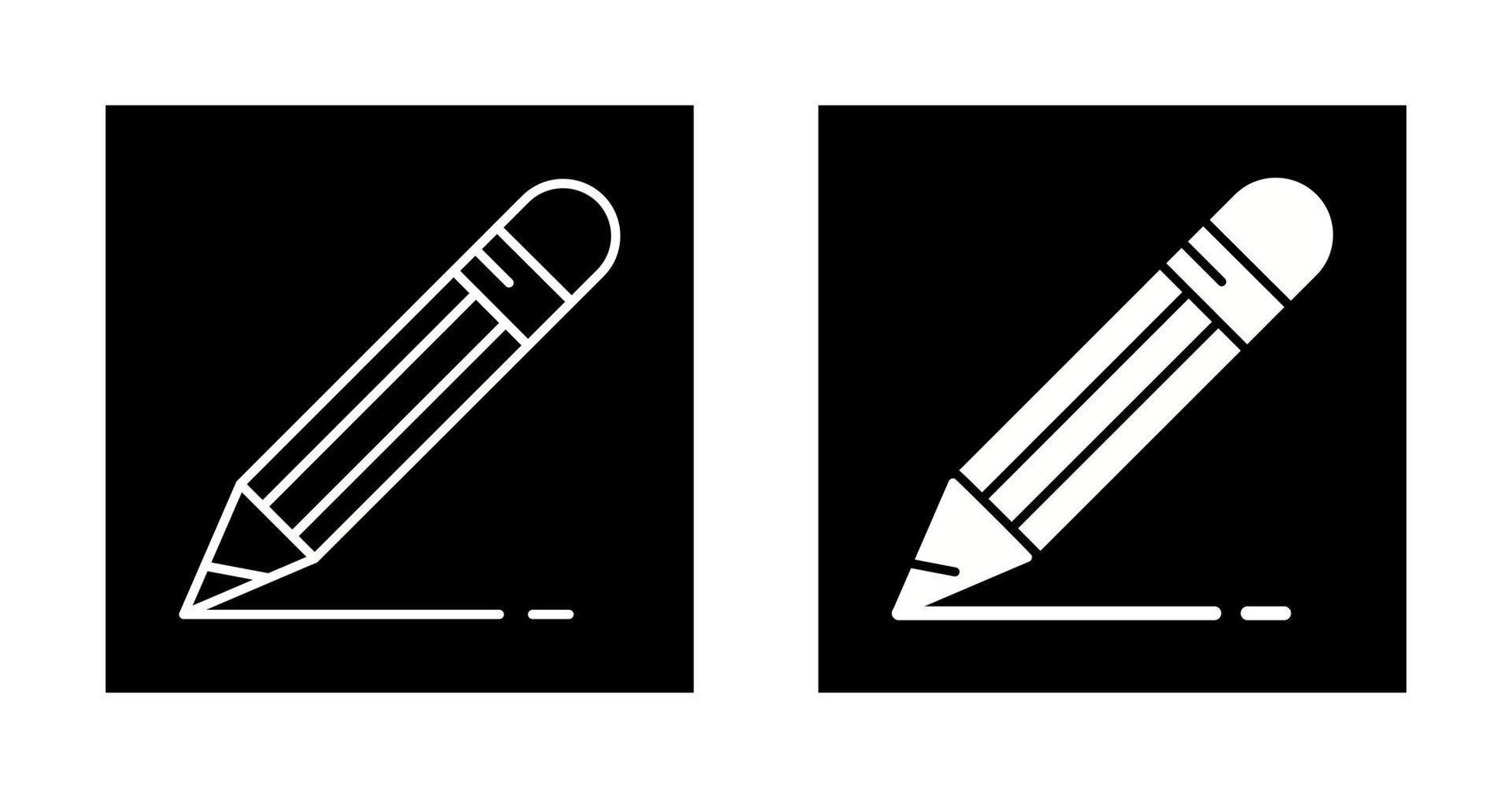 Pencil Vector Icon