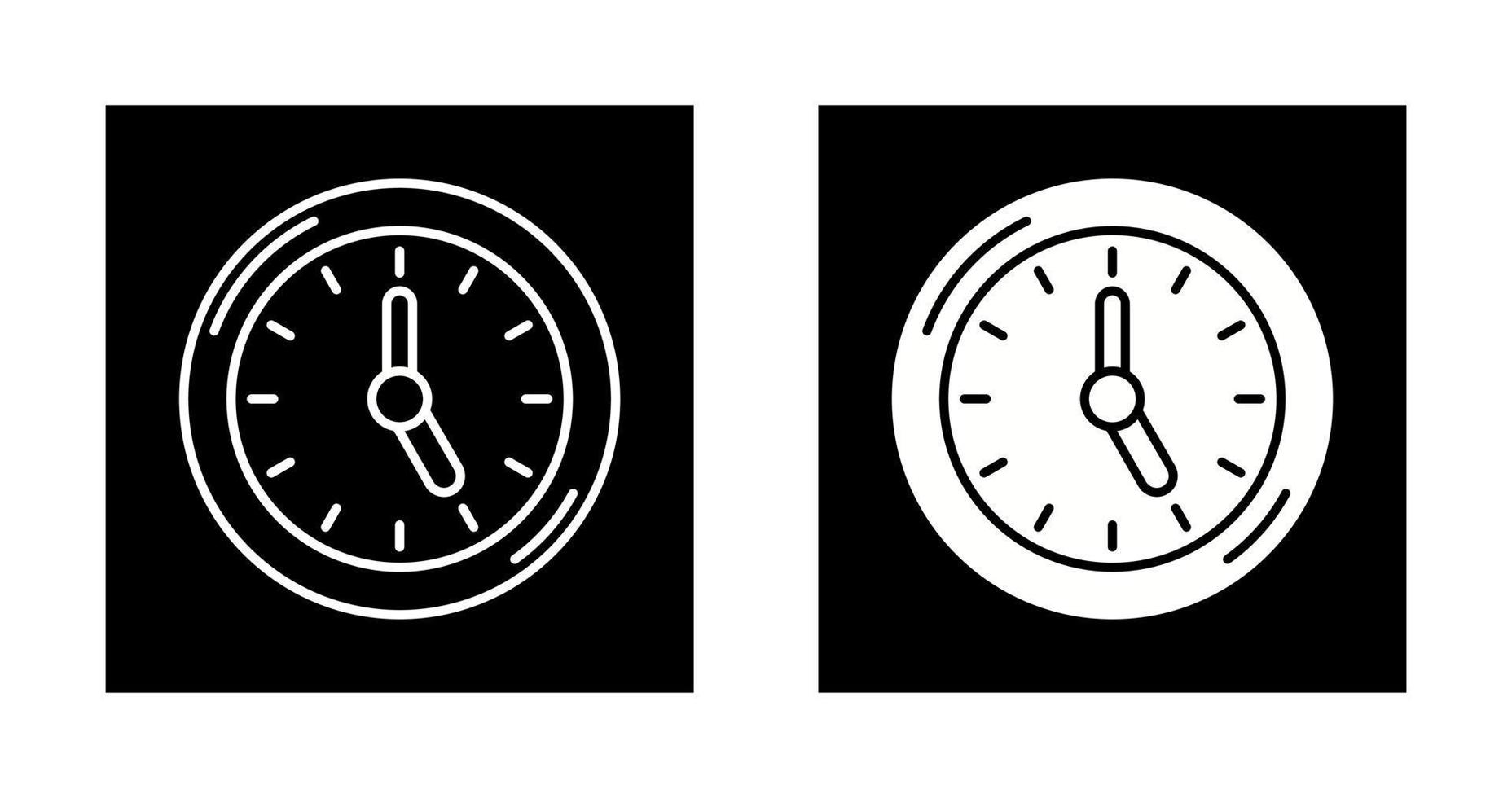 Clock Vector Icon