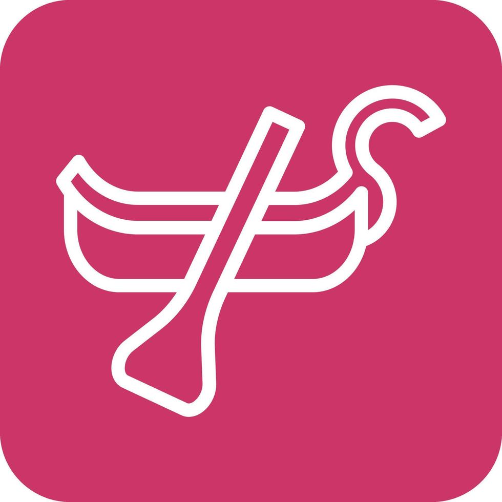 Gondola Icon Vector Design