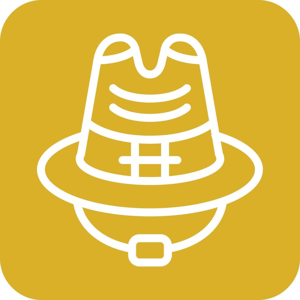 Cowboy Hat Icon Vector Design