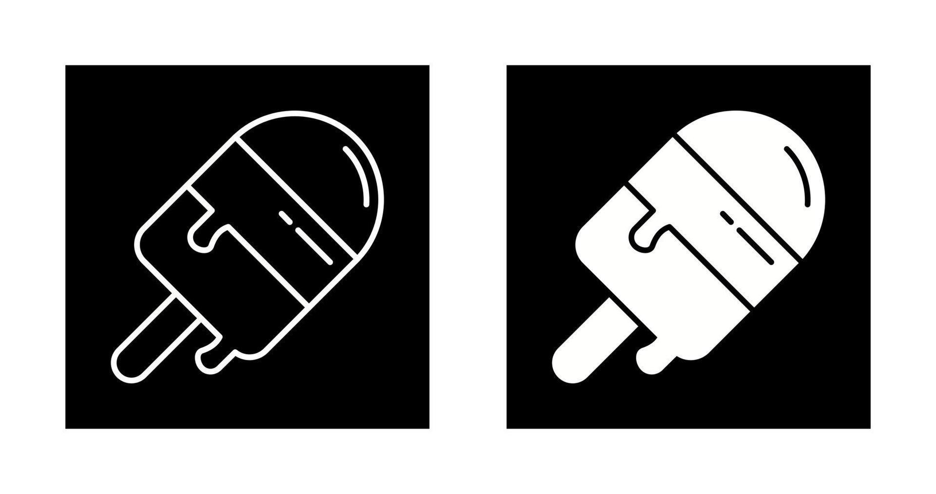 Popsicle Stick Vector Icon