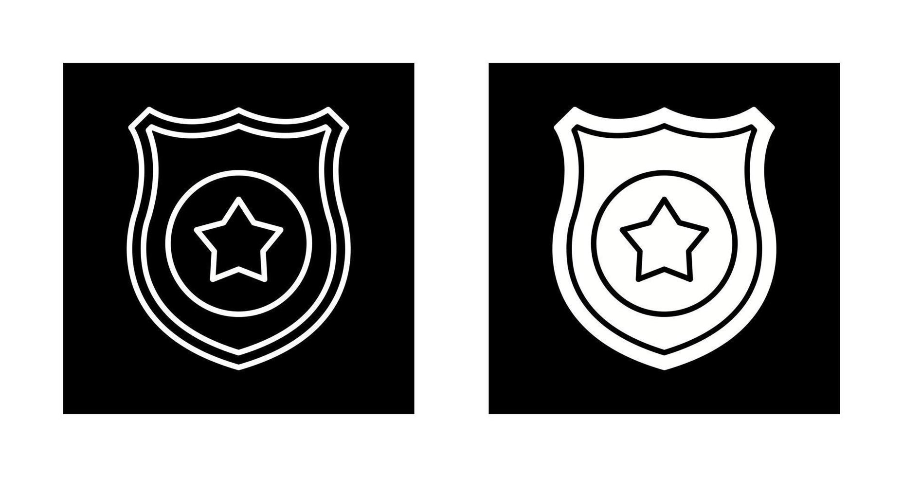 Police Shield Vector Icon