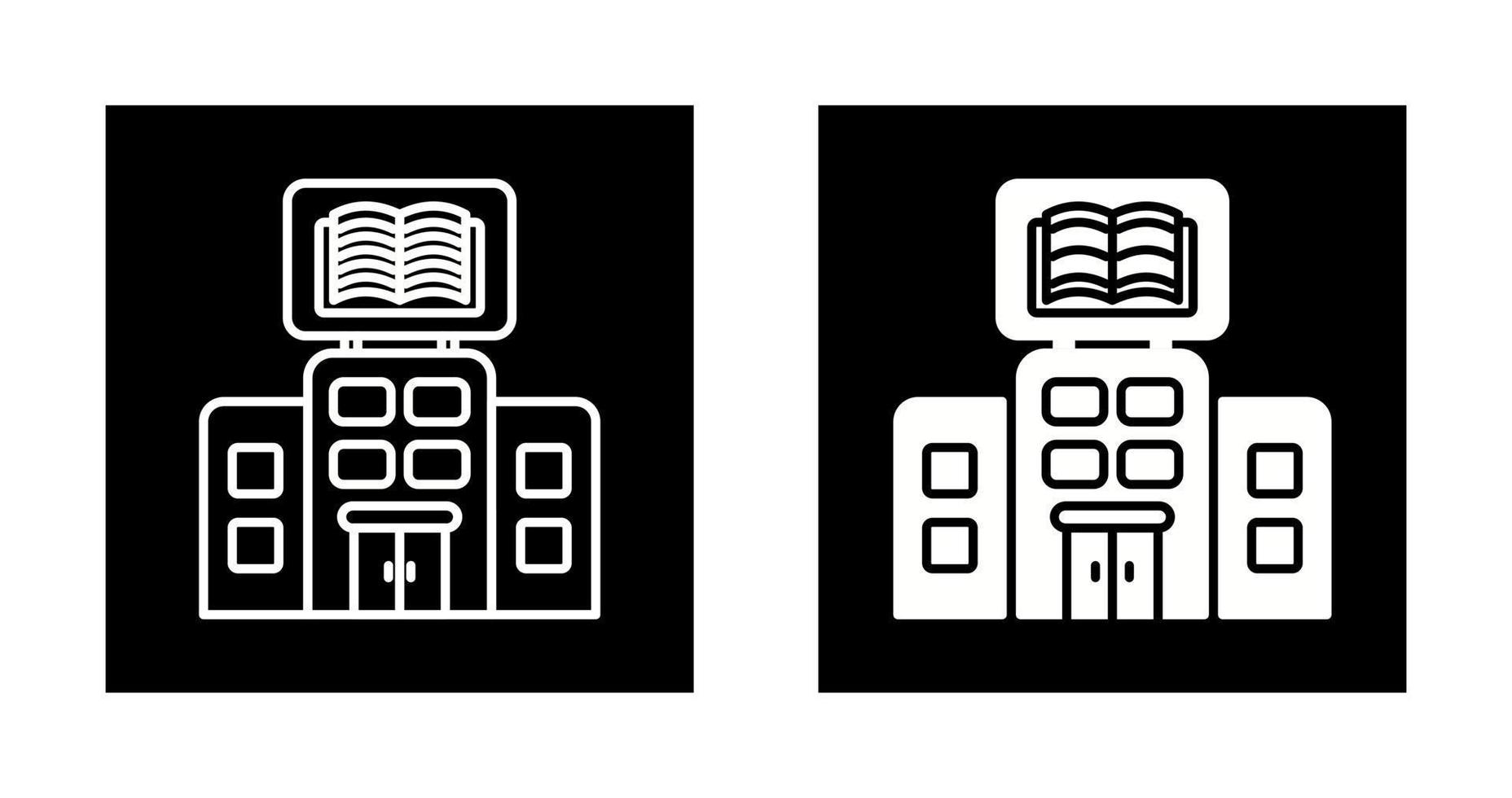 Library Vector Icon