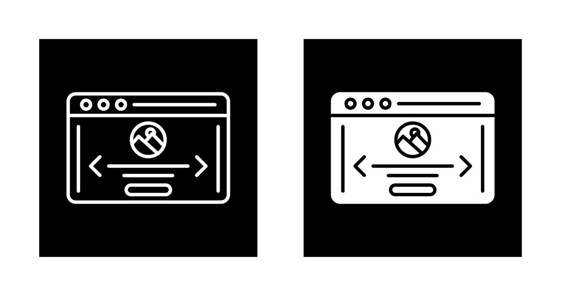 Window Page Vector Icon