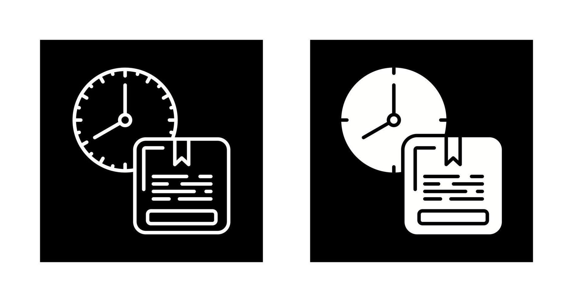On Time Delivery Vector Icon