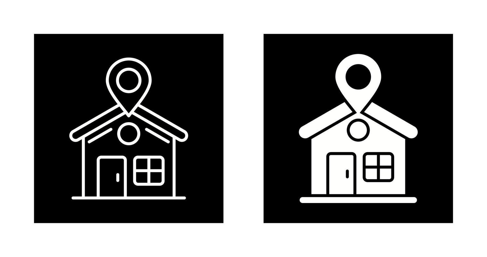 Home Location Vector Icon