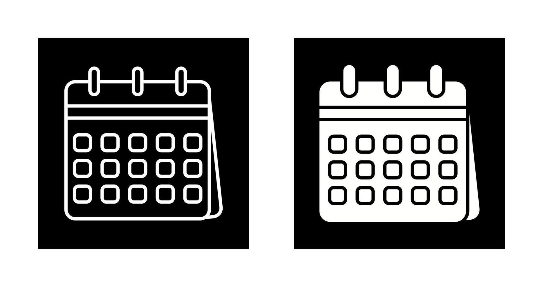 Calendar Vector Icon