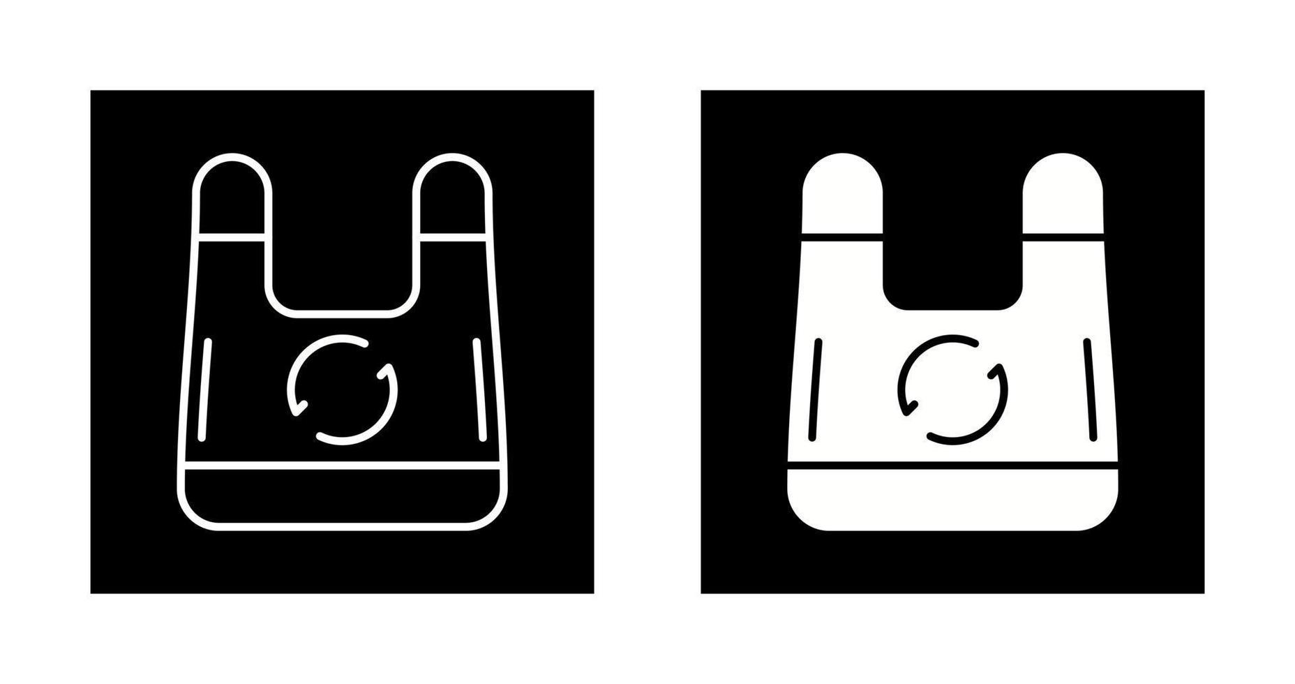 Plastic Bag Vector Icon