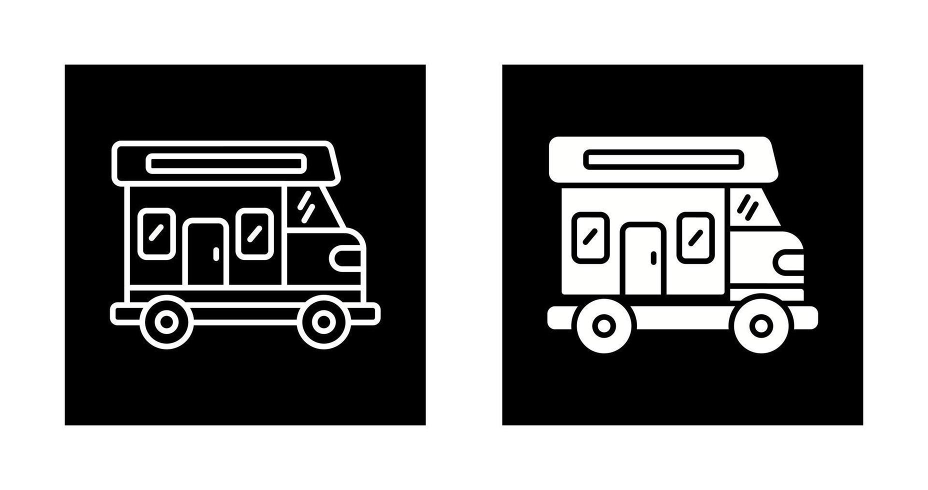 Caravan Vector Icon