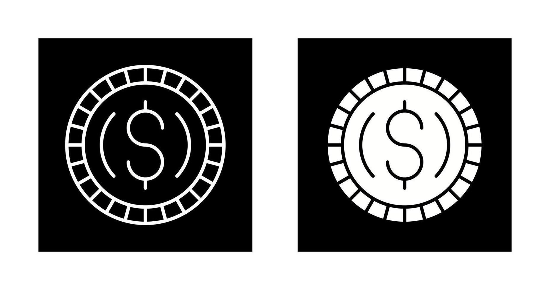 Coin Vector Icon