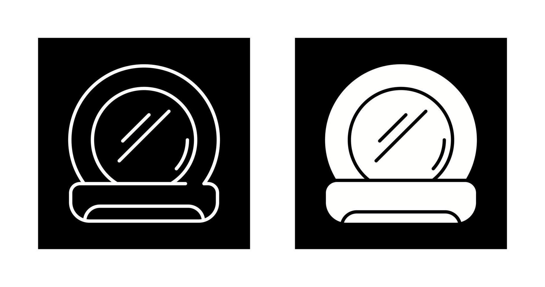 Pocket Mirror Vector Icon