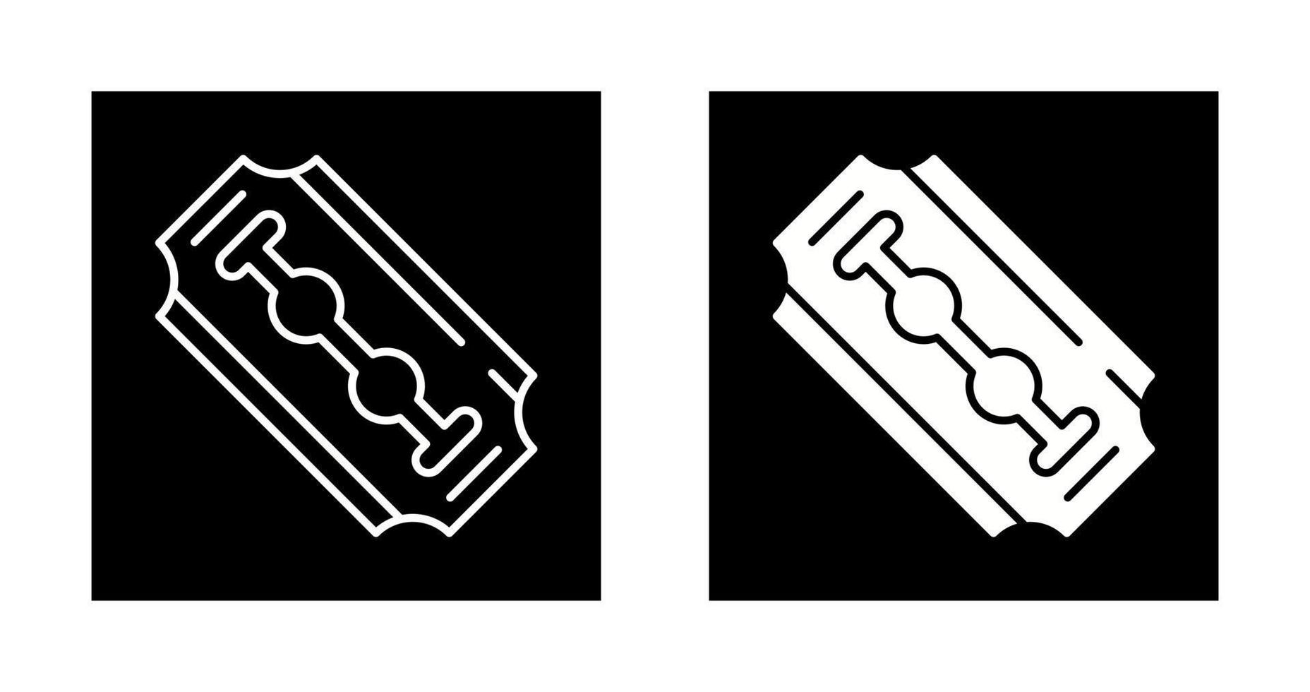 Razor Blade Vector Icon