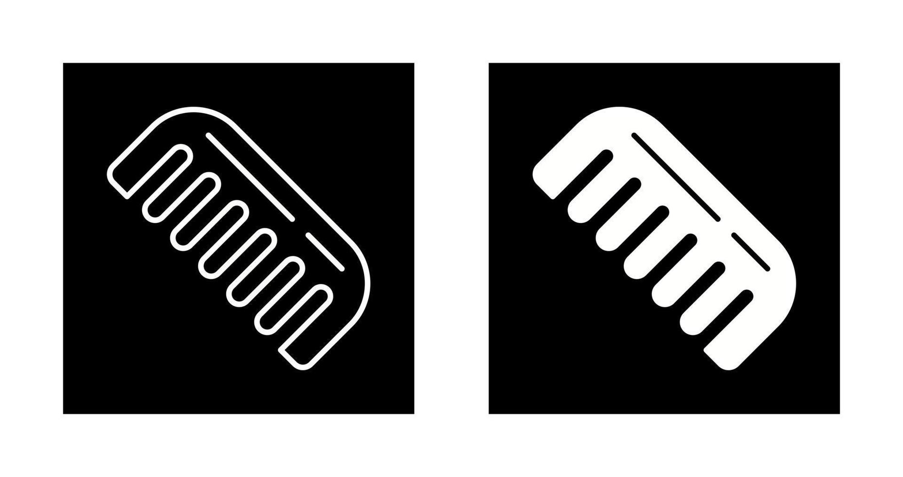 Comb Vector Icon
