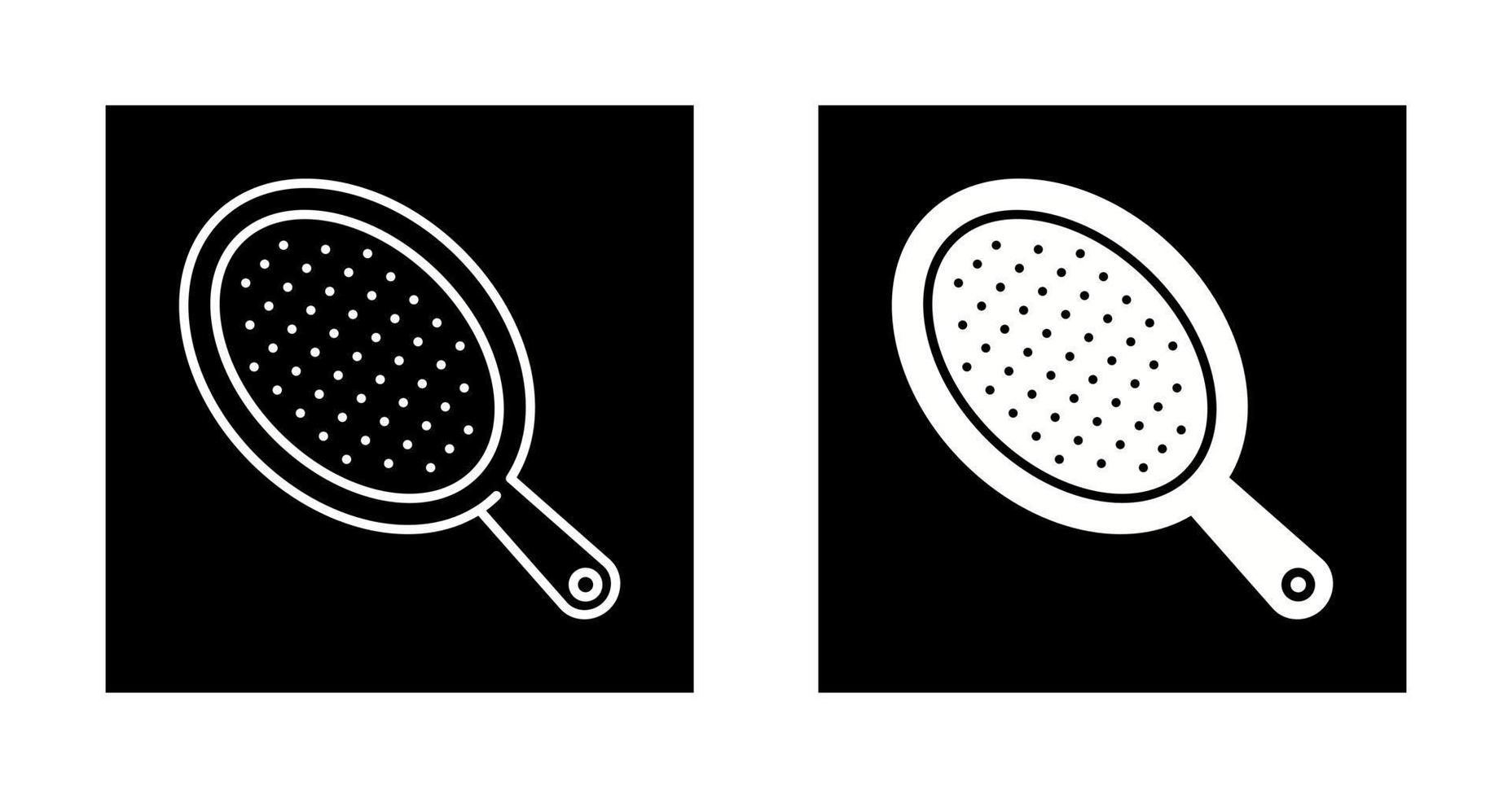 Hair Brush Vector Icon