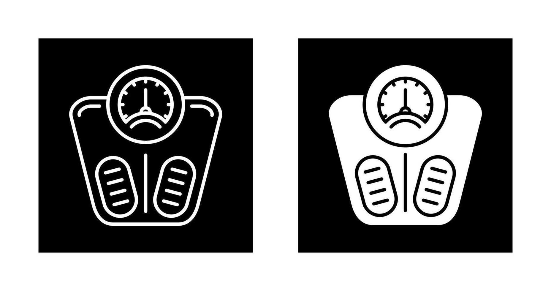 Weight Scale Vector Icon