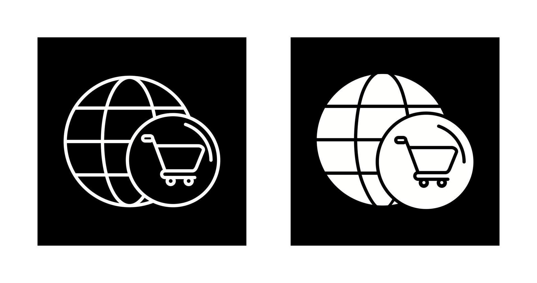 World Cart Vector Icon