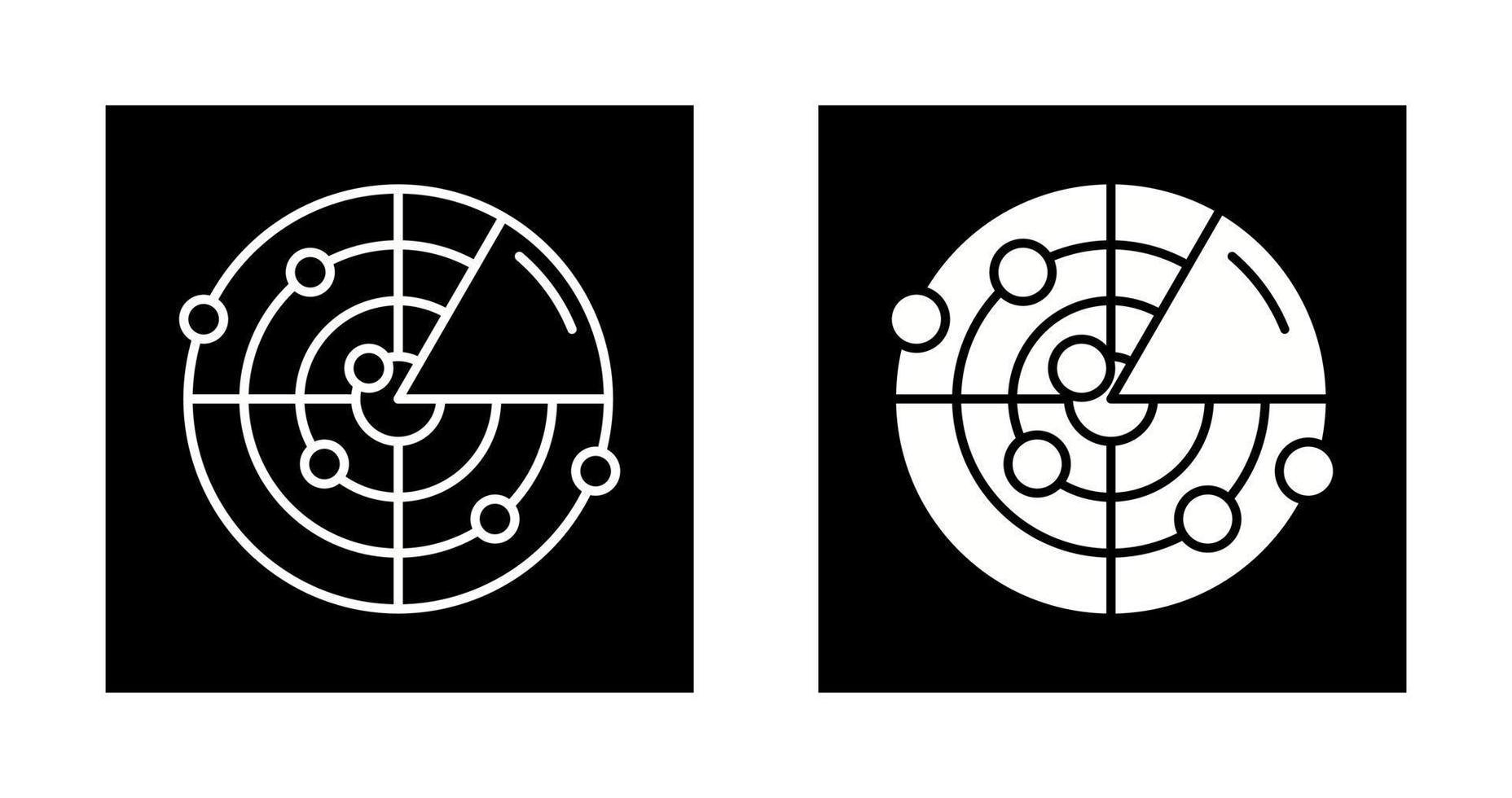 Radar Vector Icon