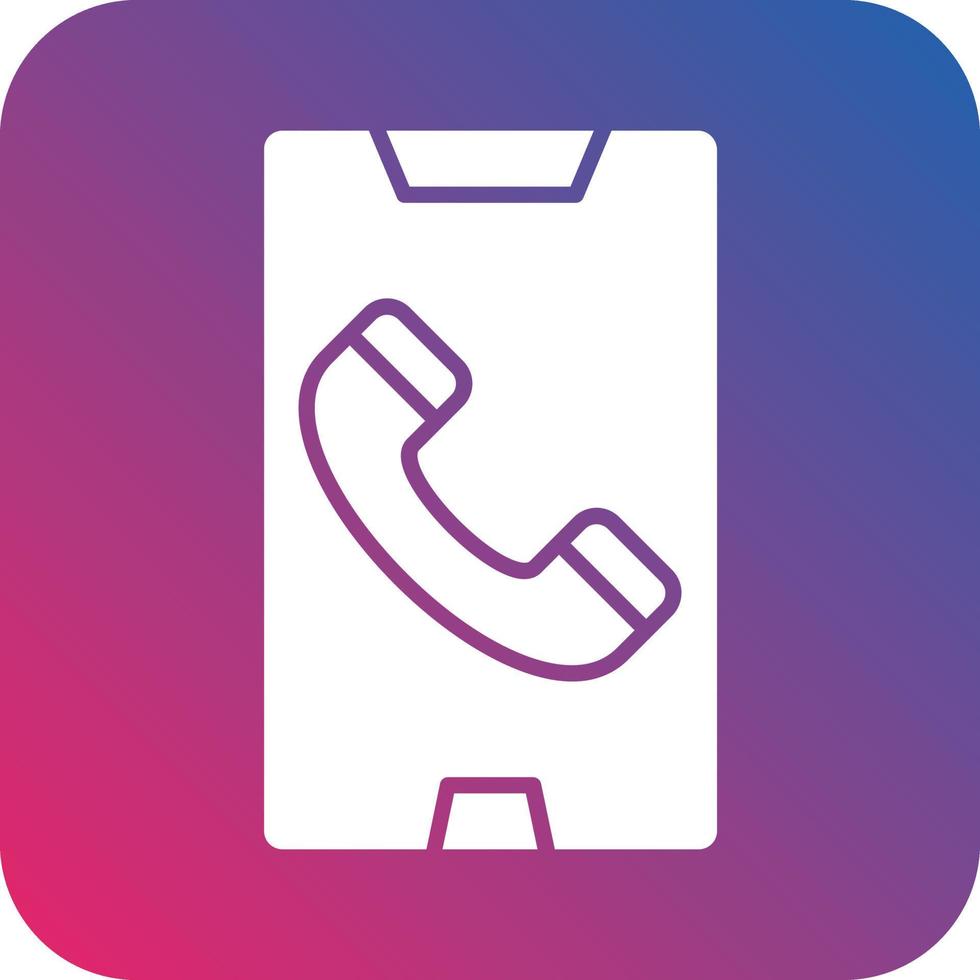 Mobile Call Icon Vector Design