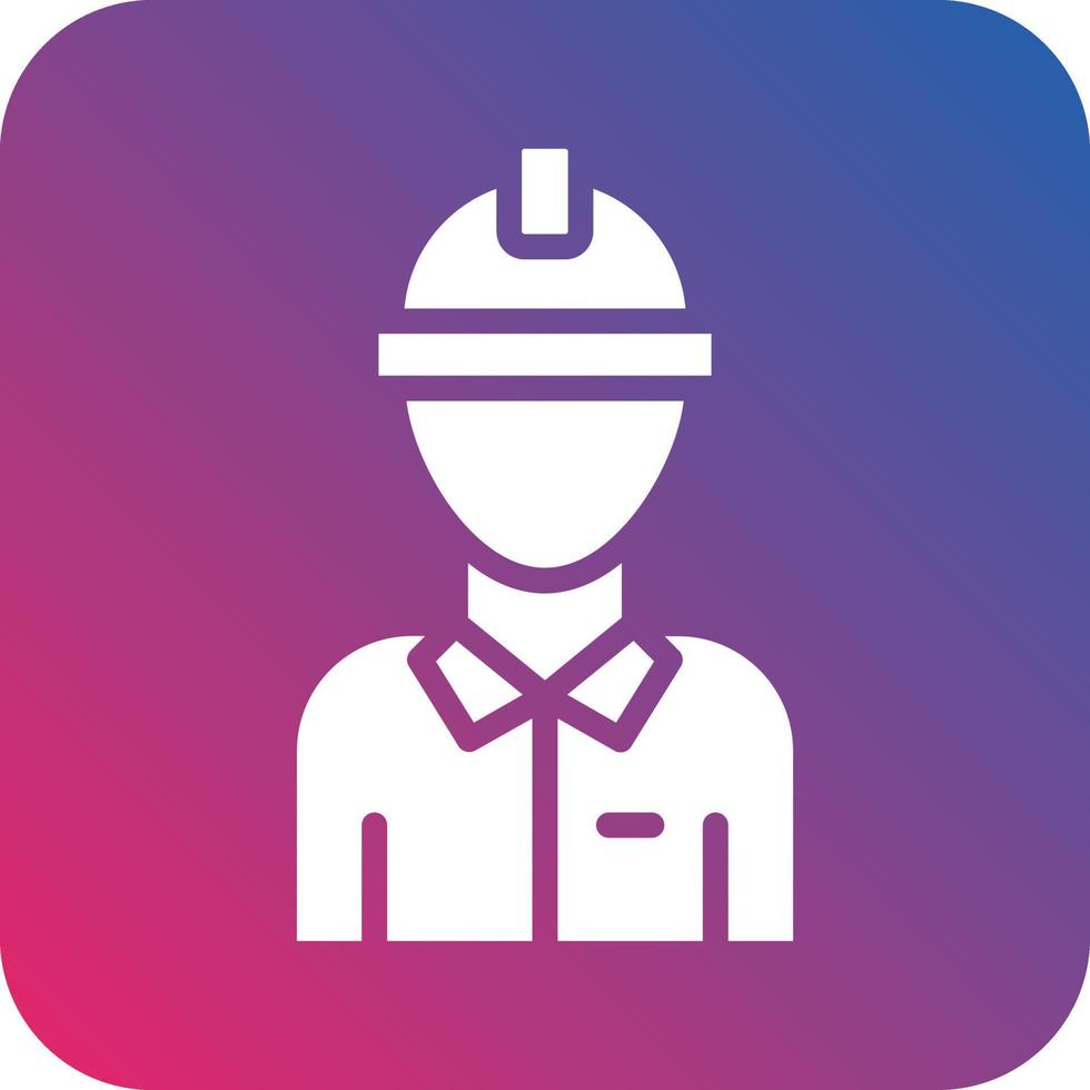 trabajador icono vector diseño