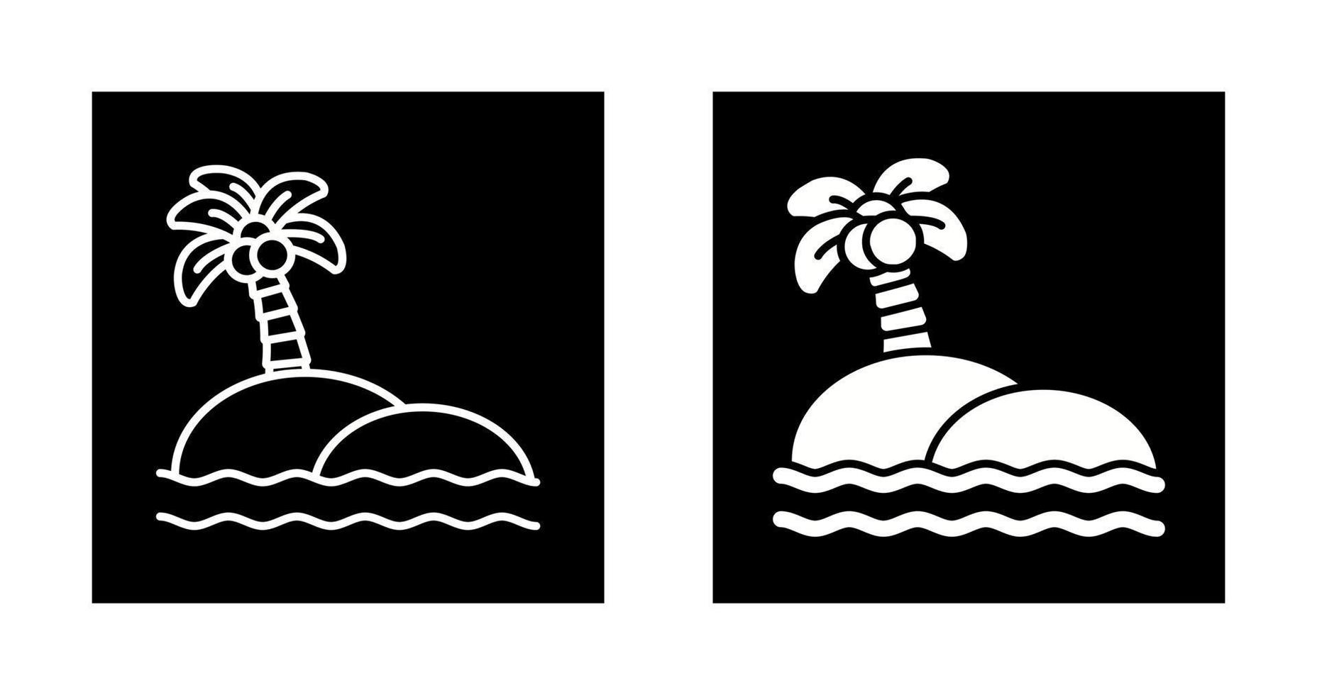 Island Vector Icon