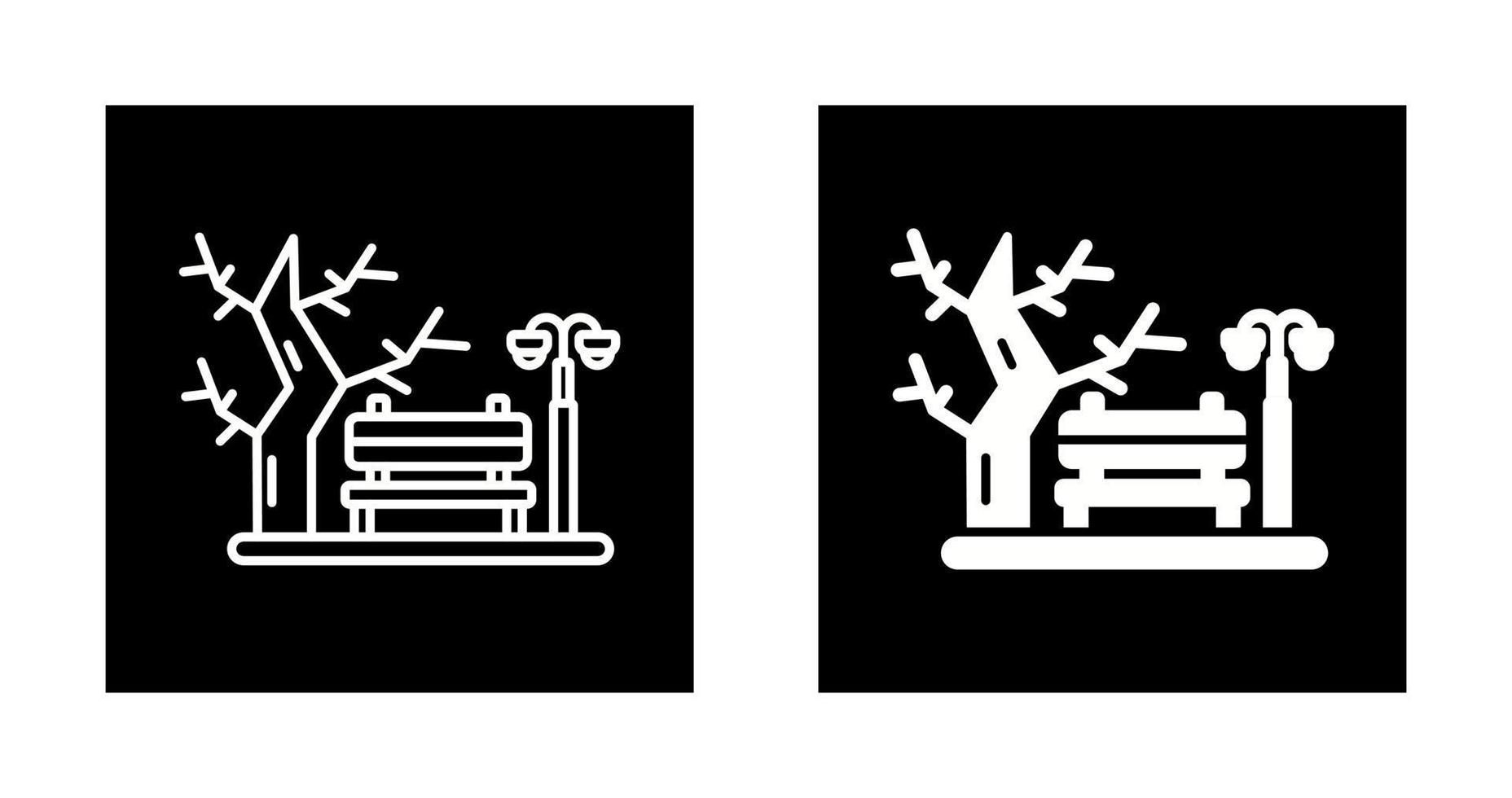 Park Vector Icon