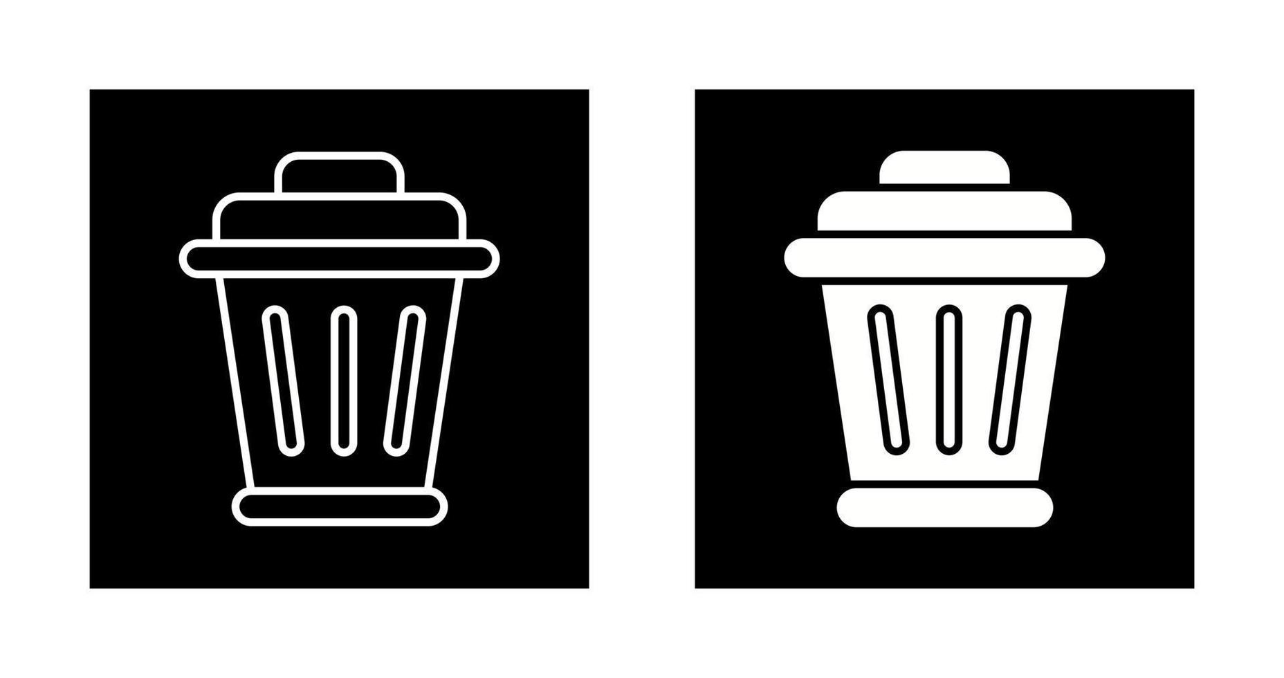 Garbage Vector Icon